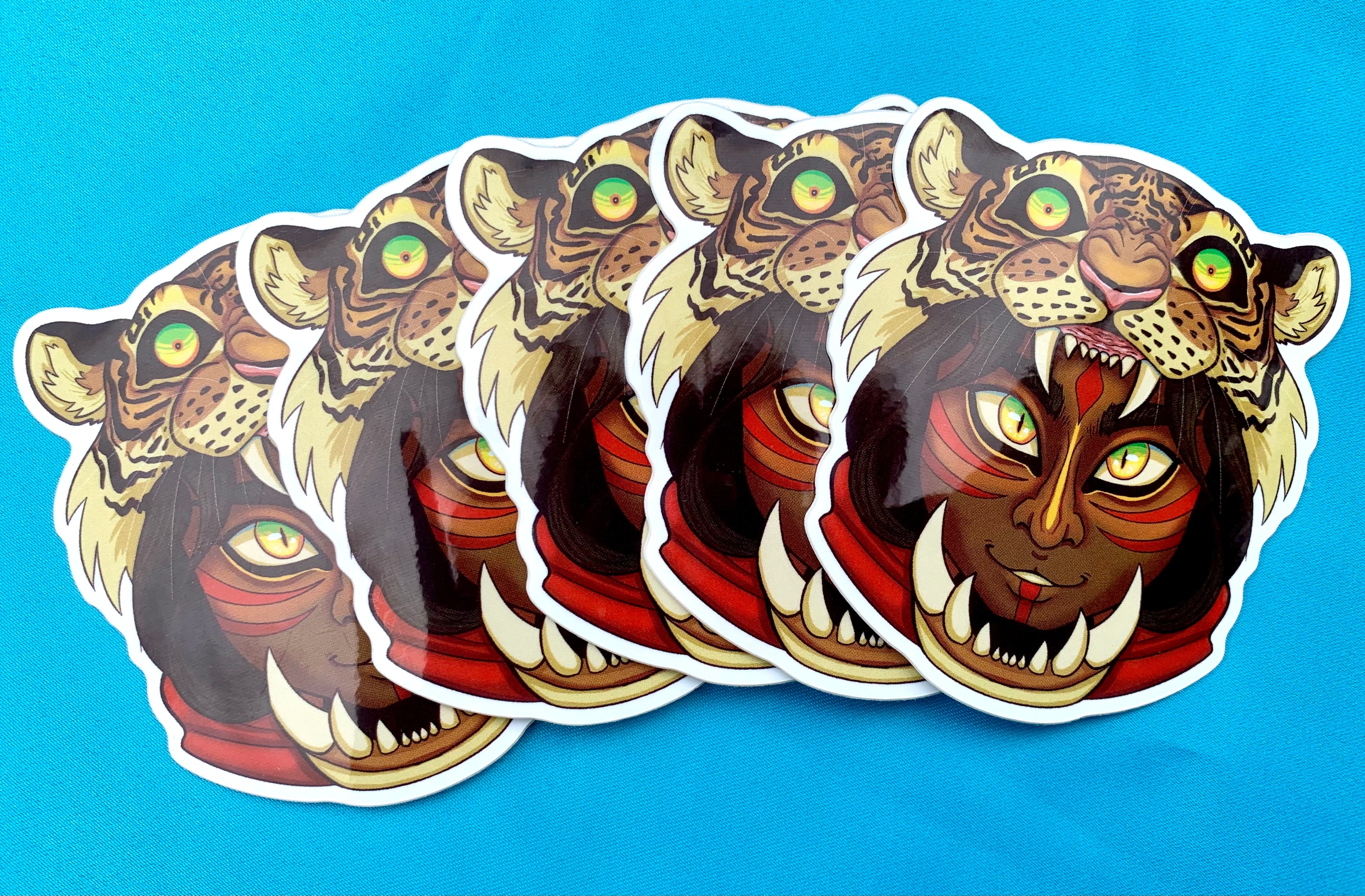 The Tigress Sticker