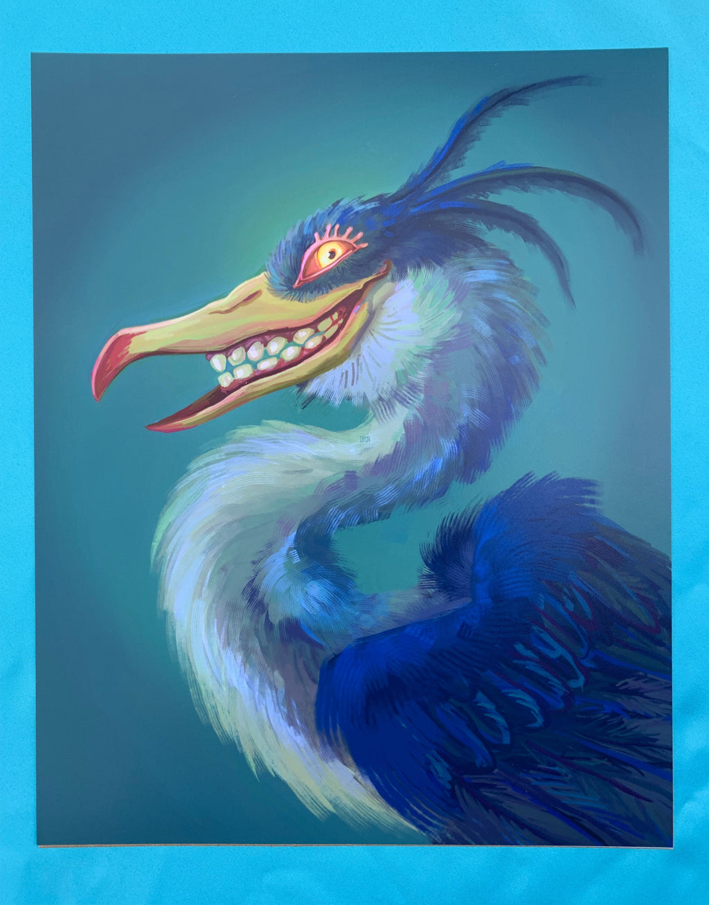 The Heron Print