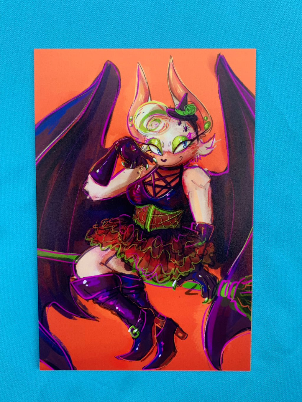 Halloween Rouge Mini Print