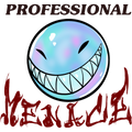 Professional Menace Bubble Sticker