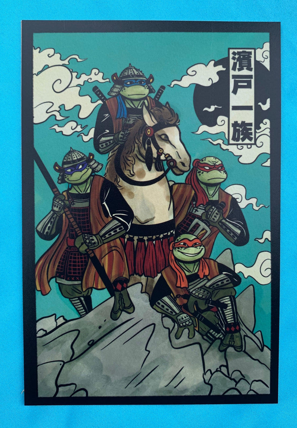 Turtles in Time Mini Print