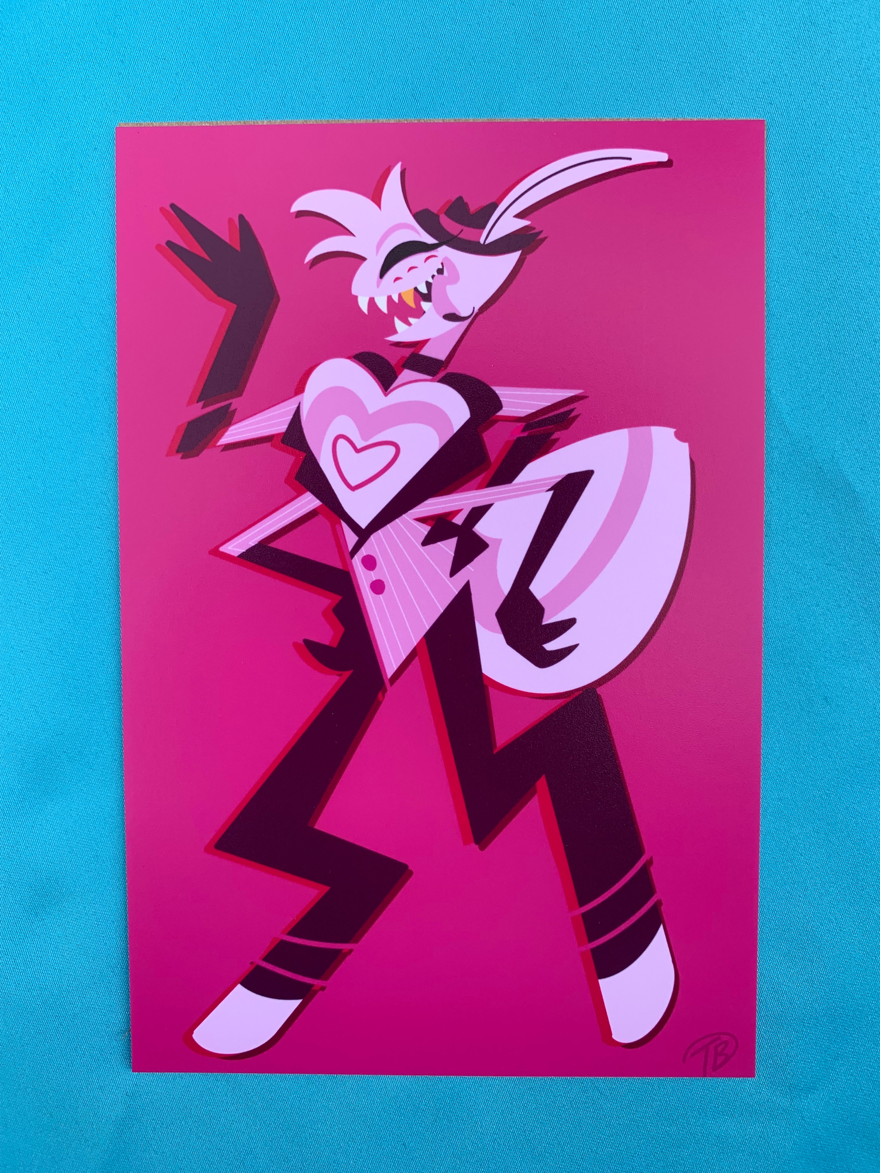Geometric Angel Dust Mini Print