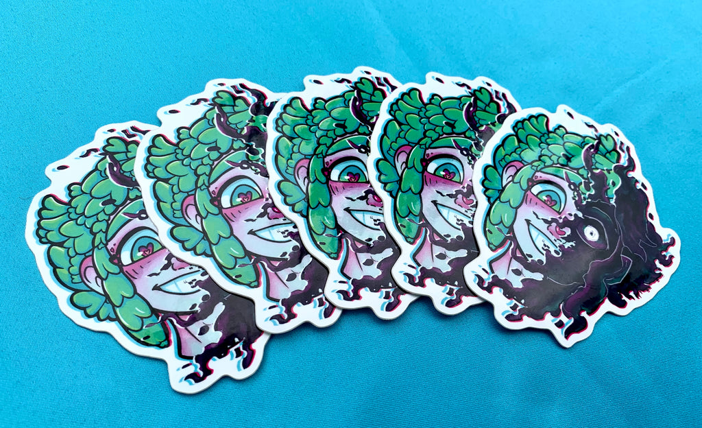 Stranger Basil Sticker
