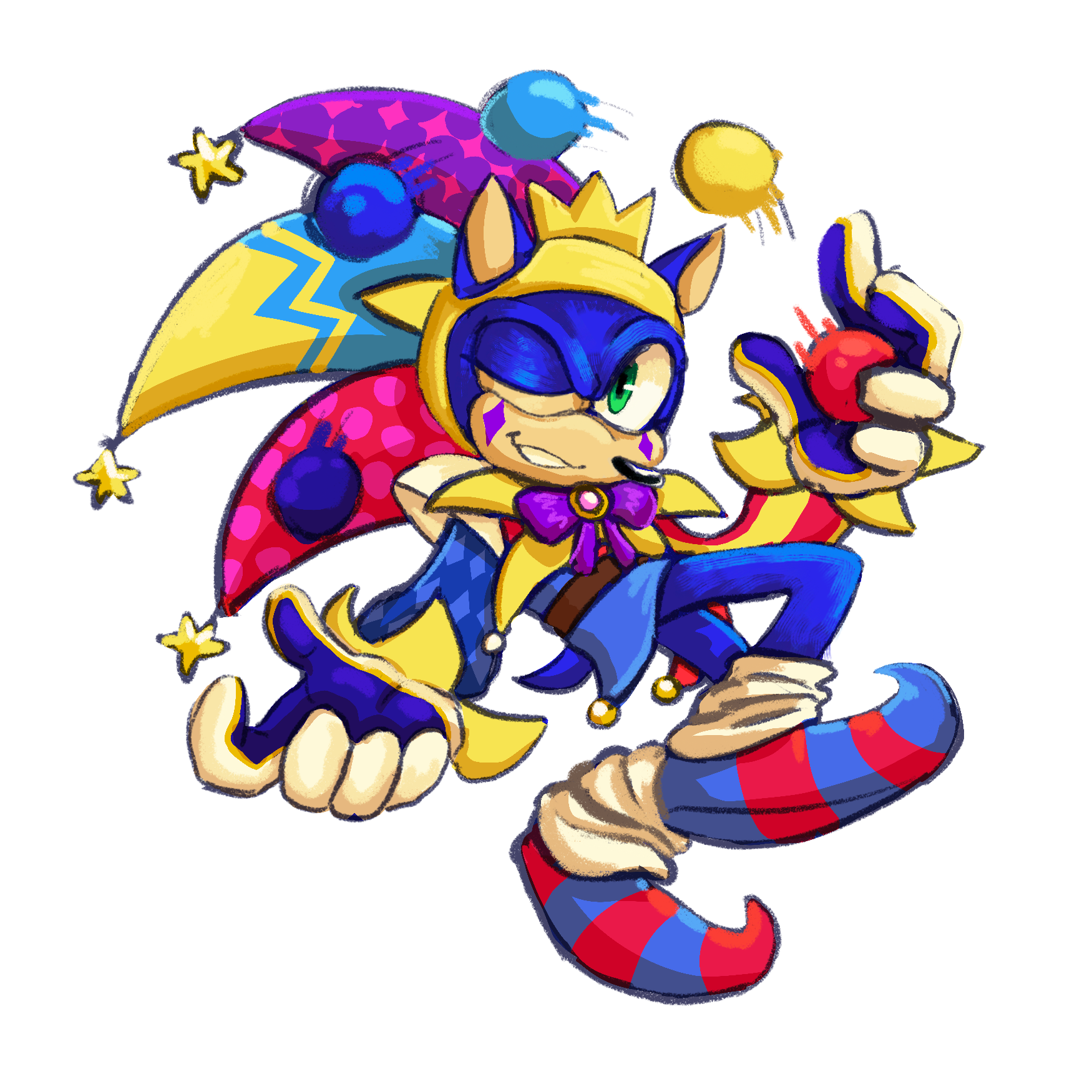 Jester Sonic Sticker