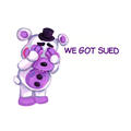 We Got Sued Sticker