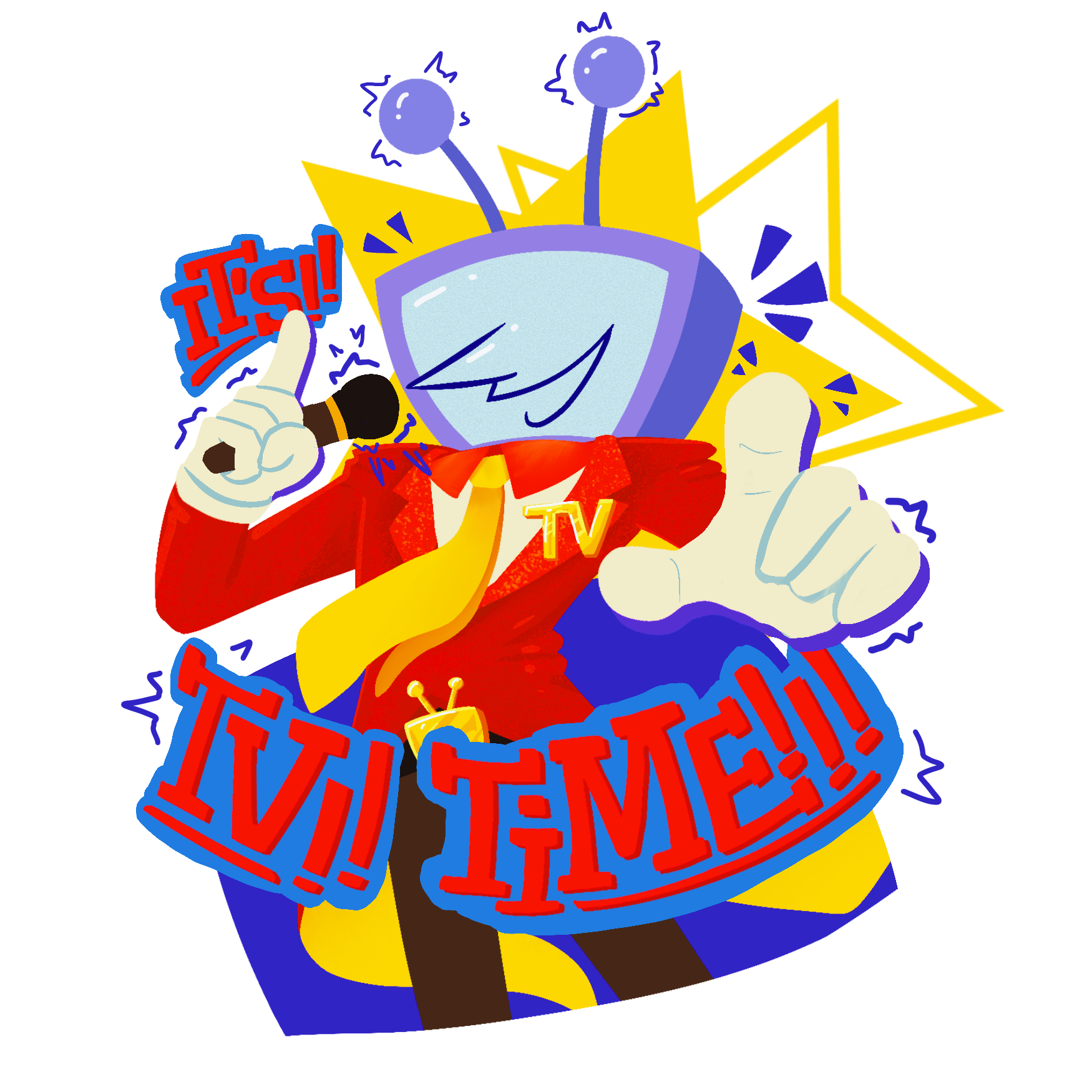 It’s TV Time!!! Sticker