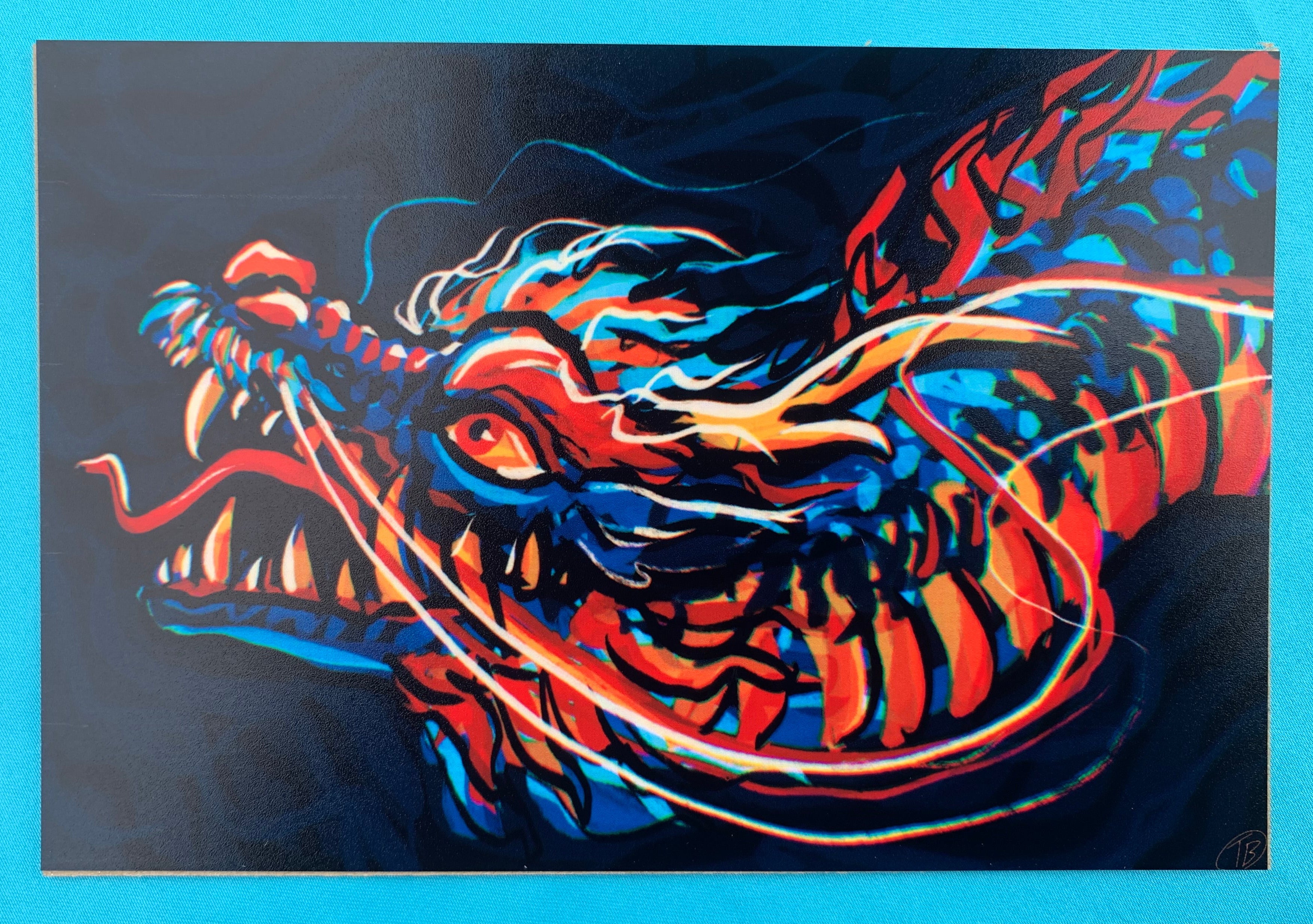 Chinese Dragon Mini Print