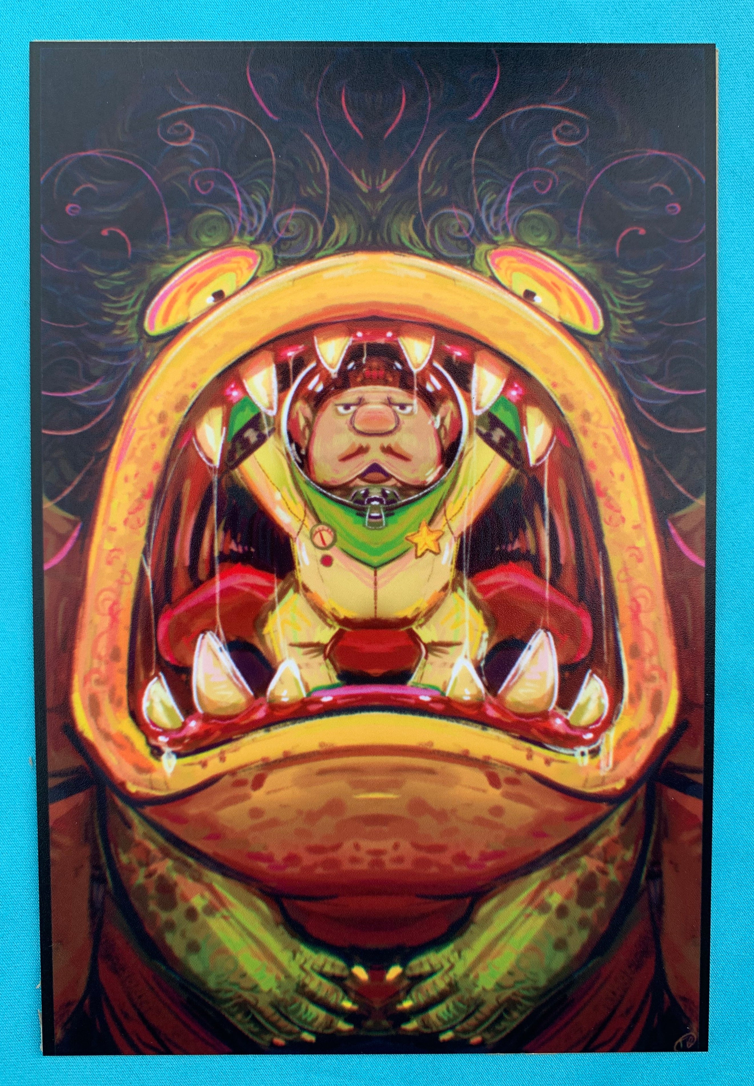 Maw of the Phosbat Mini Print