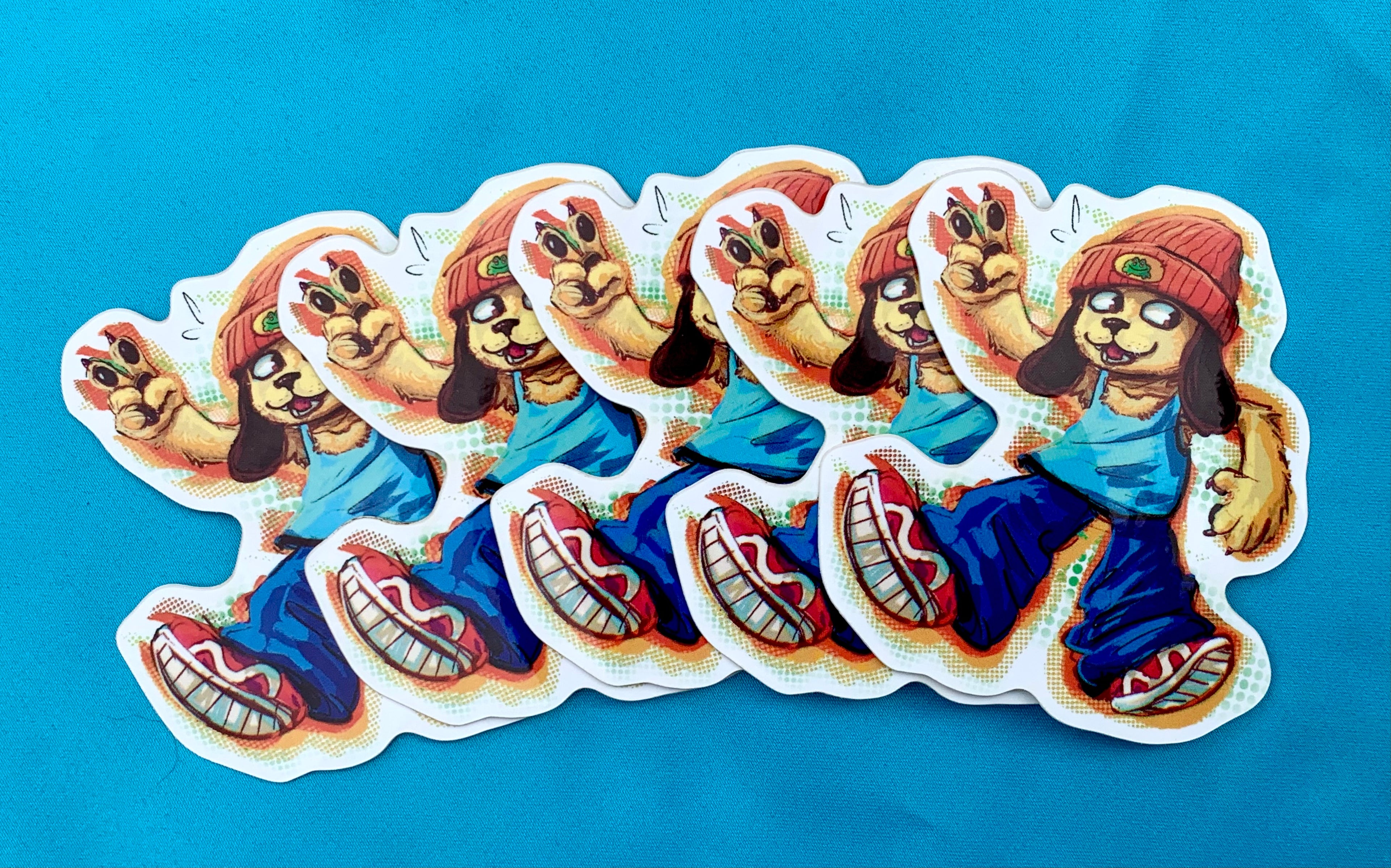 Parappa Sticker