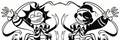 Celestial Duo Bookmark