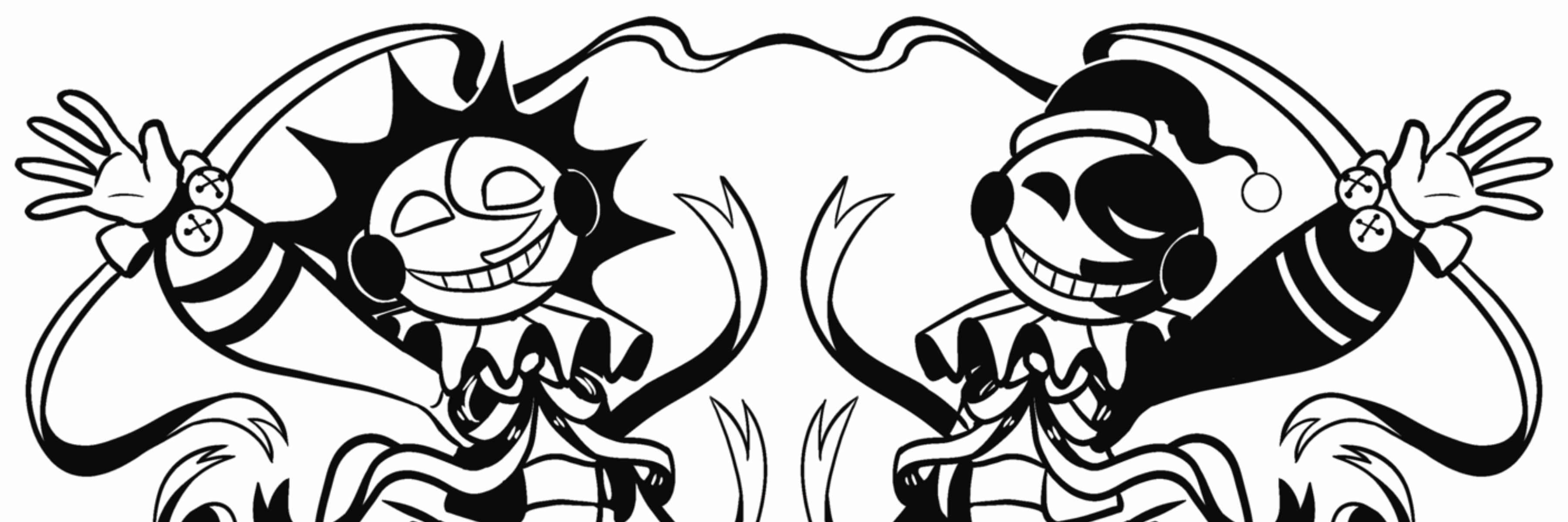 Celestial Duo Bookmark