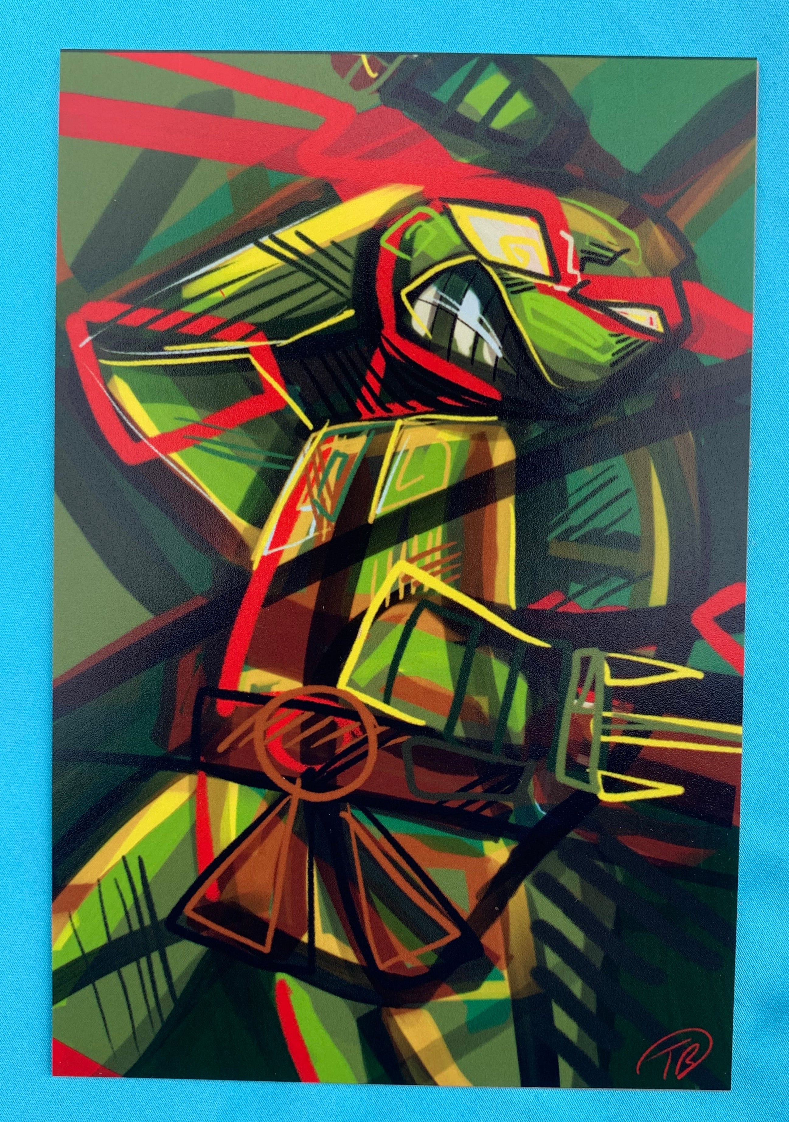 Abstract Raph Mini Print