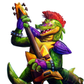 Monty Rock Holographic Sticker