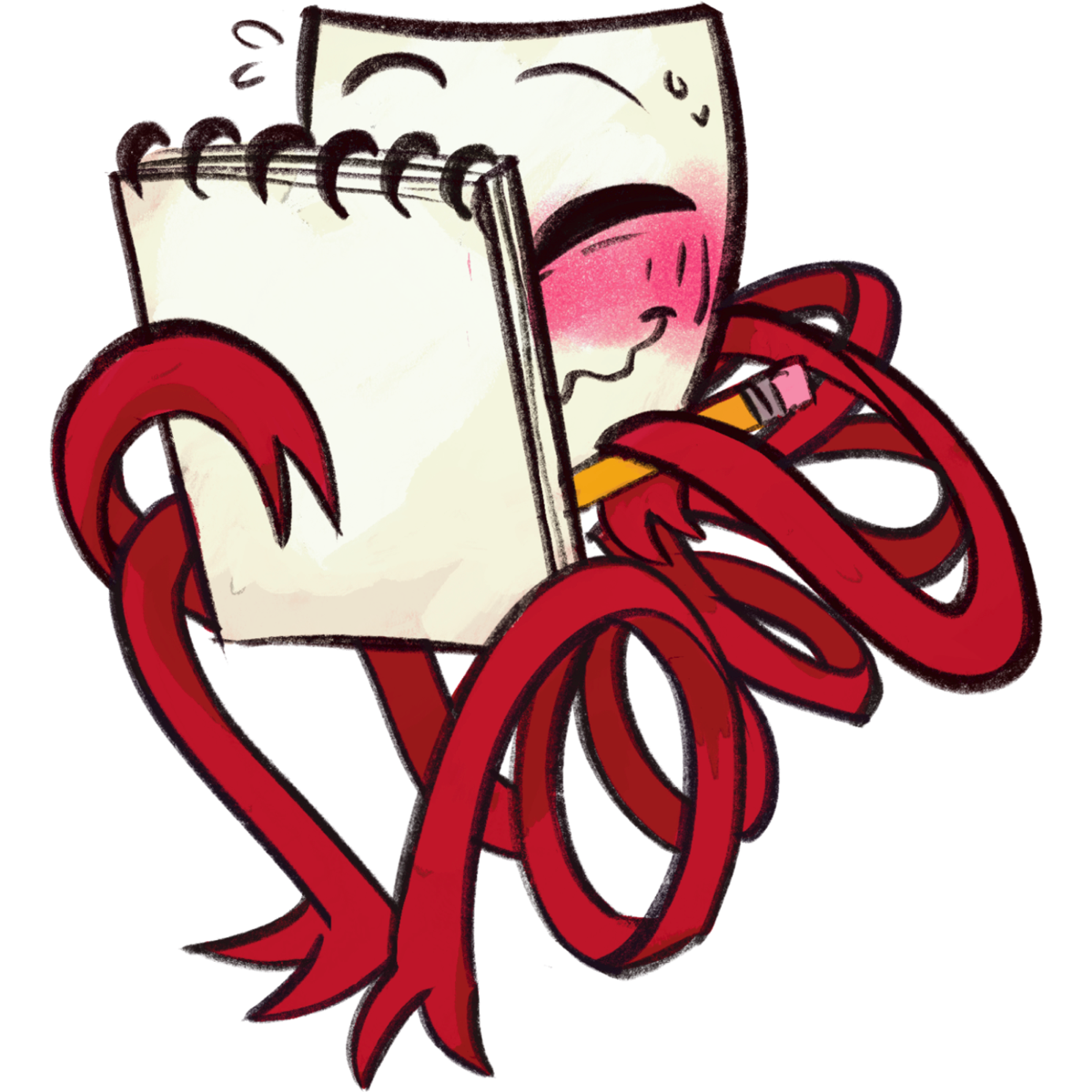 Spicy Sketch Time Gangle Sticker