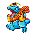 Pool Party Totodile Sticker