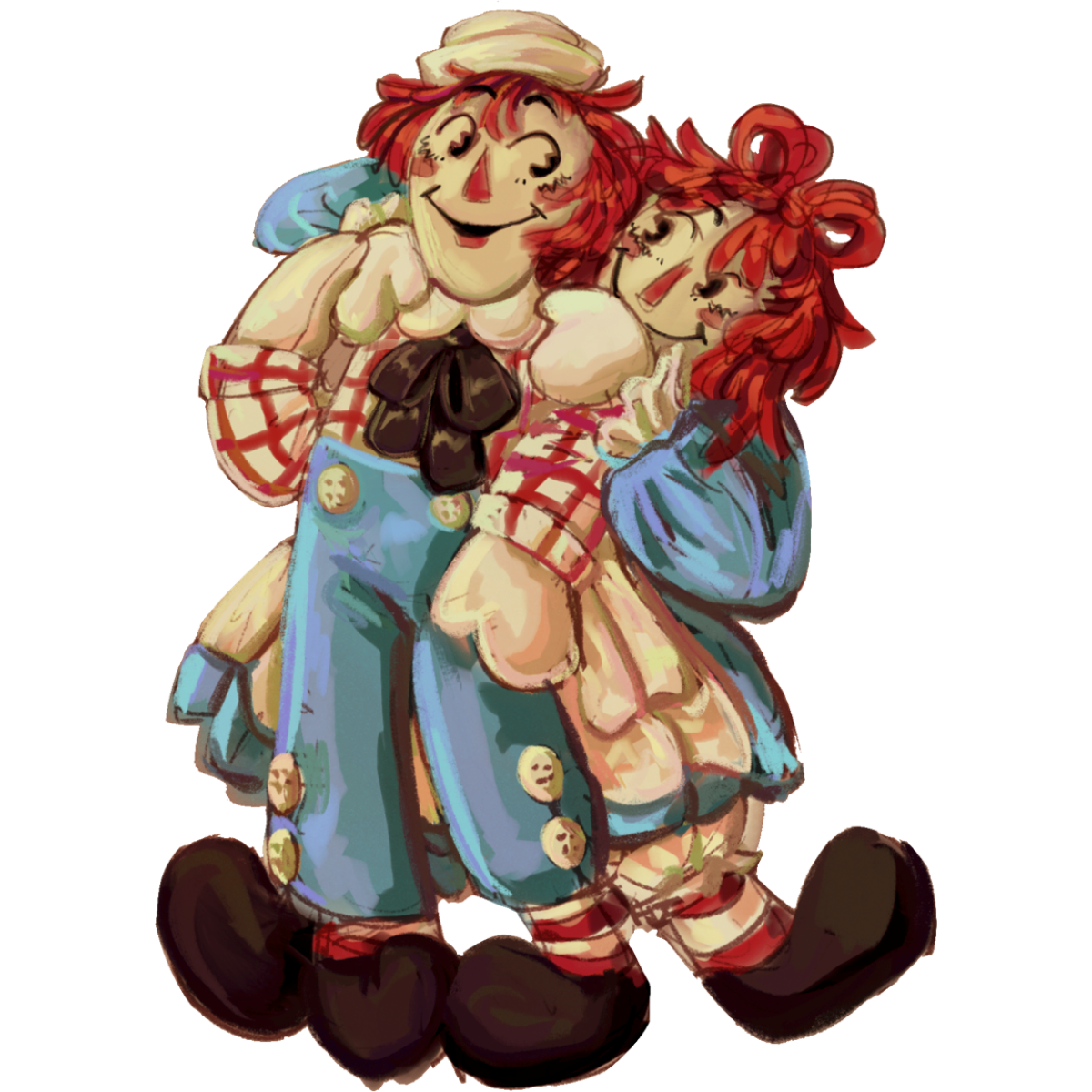 Ann and Andy Sticker