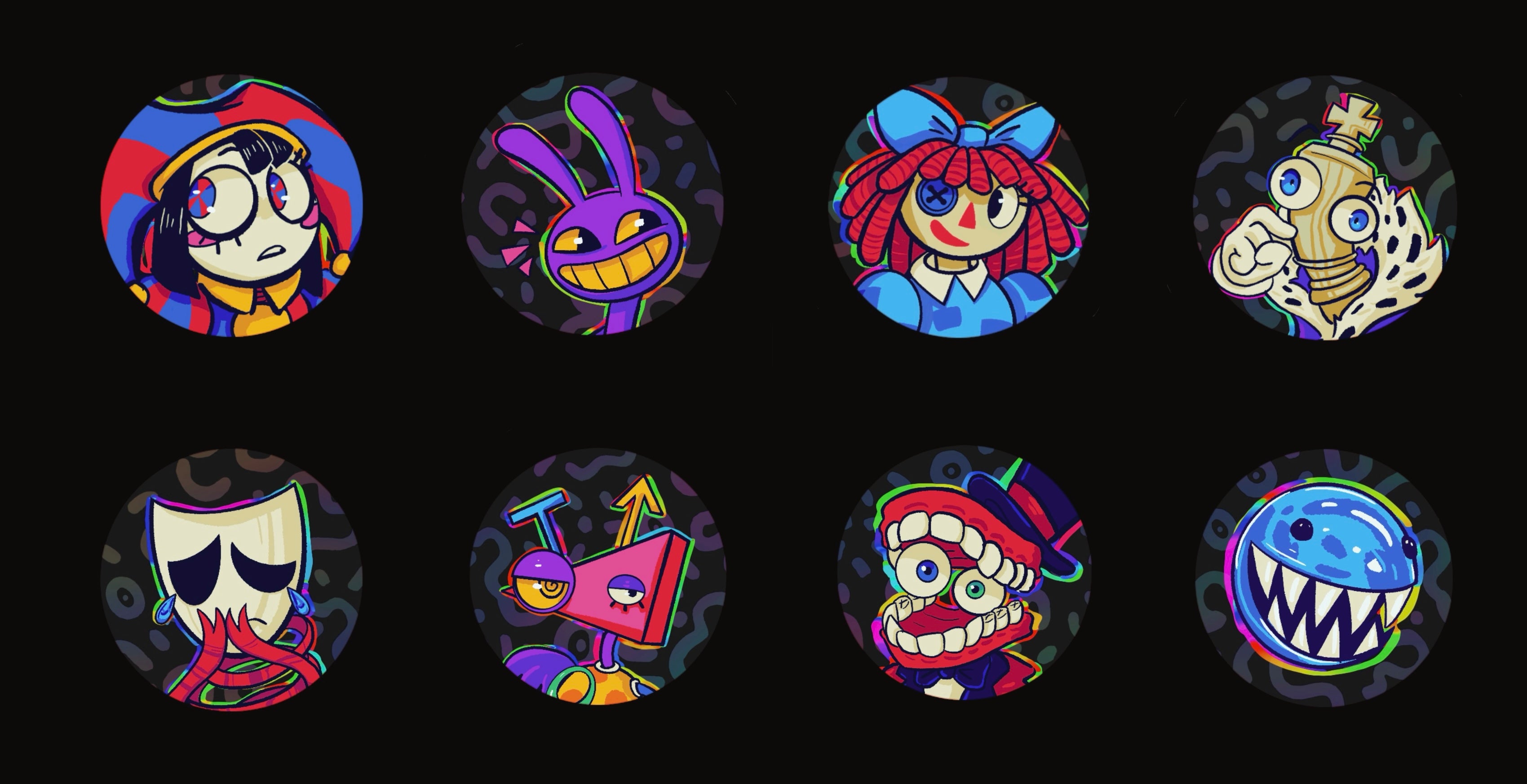 TADC Character Pins