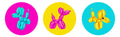 Balloon Dog Pins