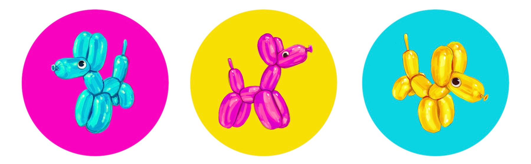 Balloon Dog Pins