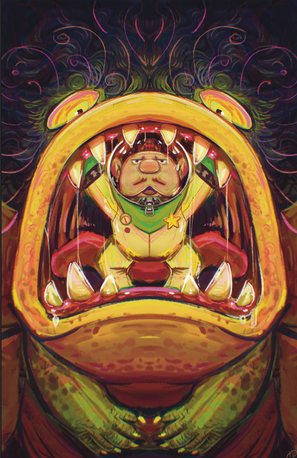 Maw of the Phosbat Mini Print