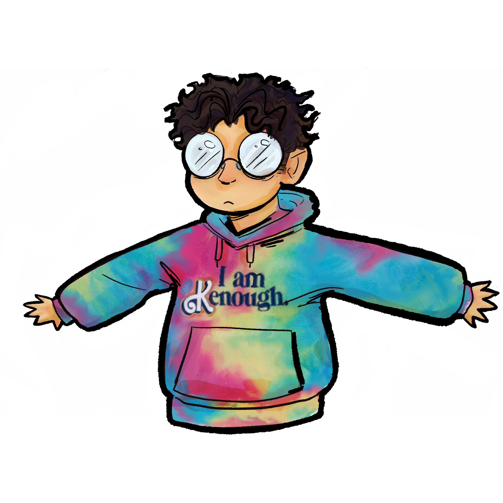 I am Kenough Sticker