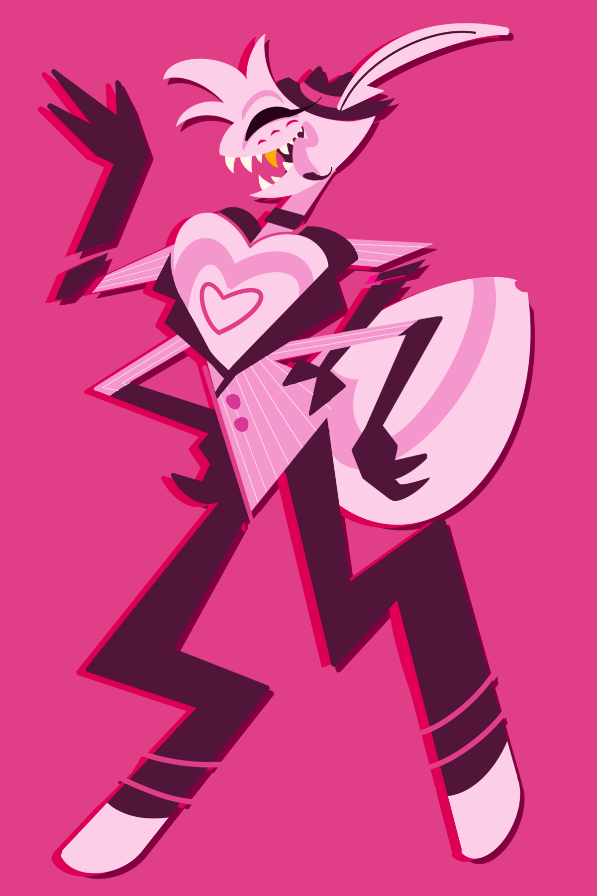 Geometric Angel Dust Mini Print