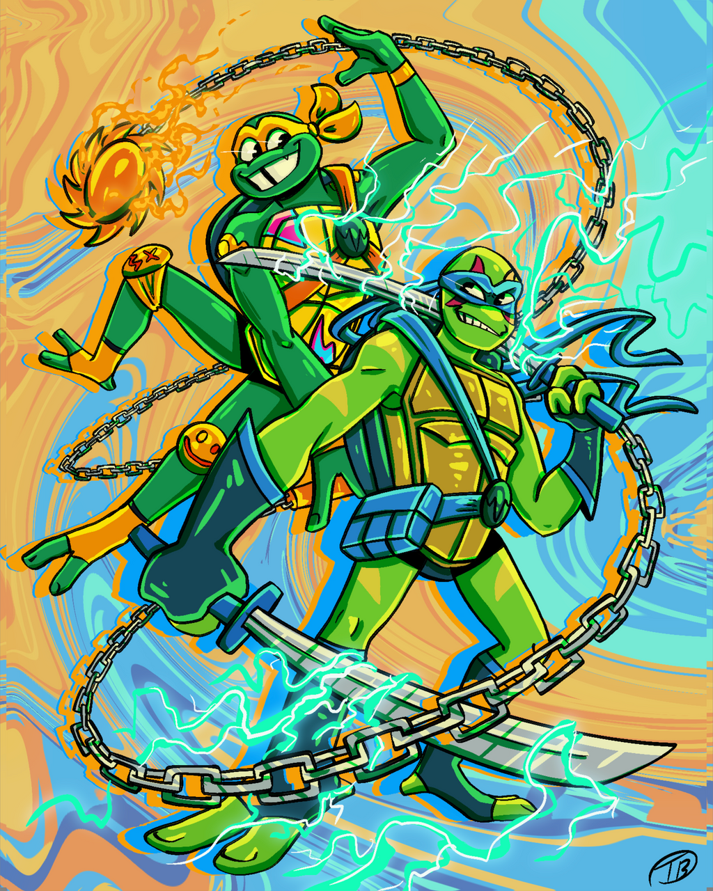 Baja Blast Brothers Print