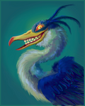 The Heron Print