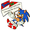 Sonic Sez Sticker