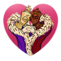 Checkmate Heart Sticker