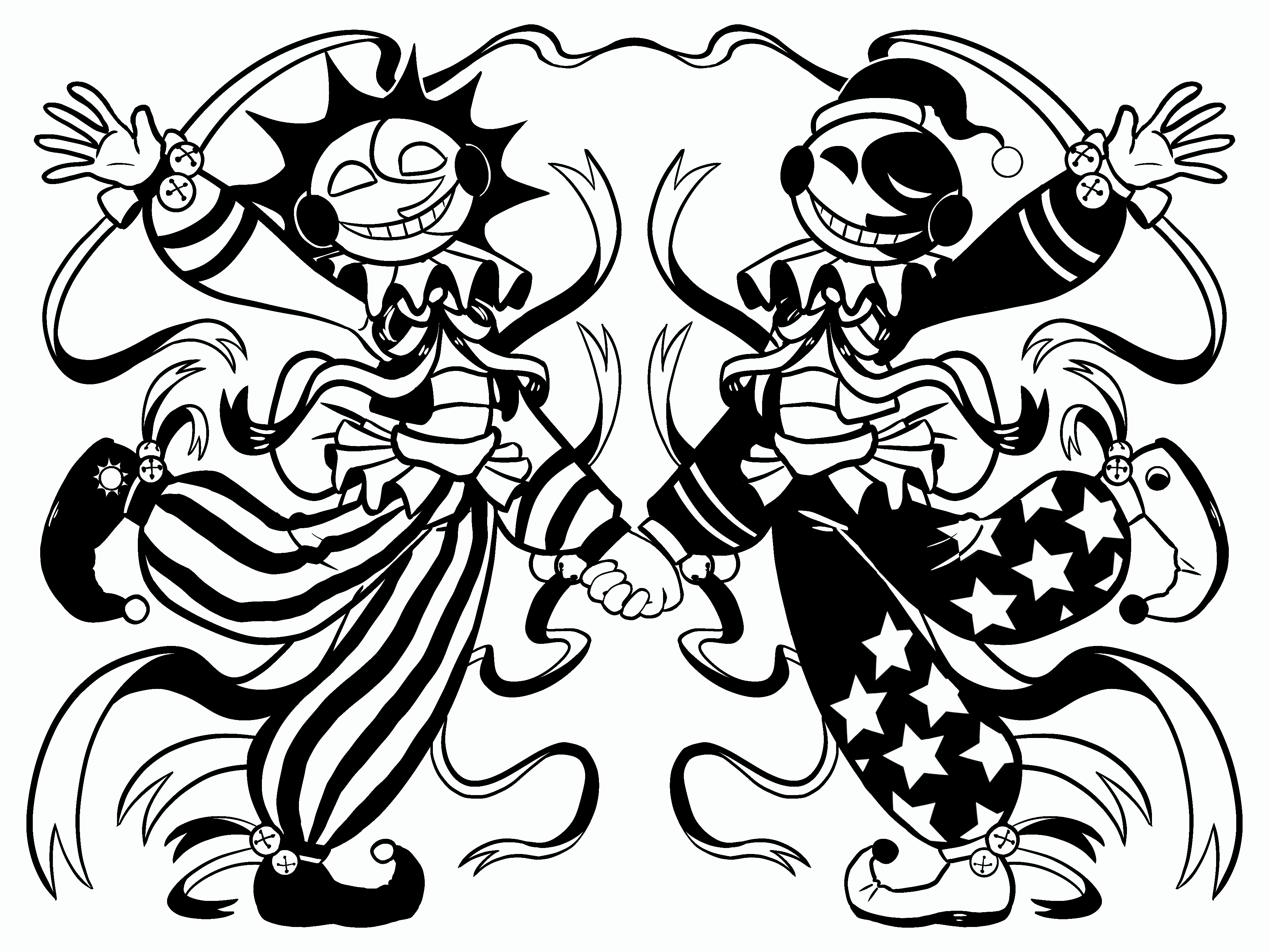 Celestial Duo Print