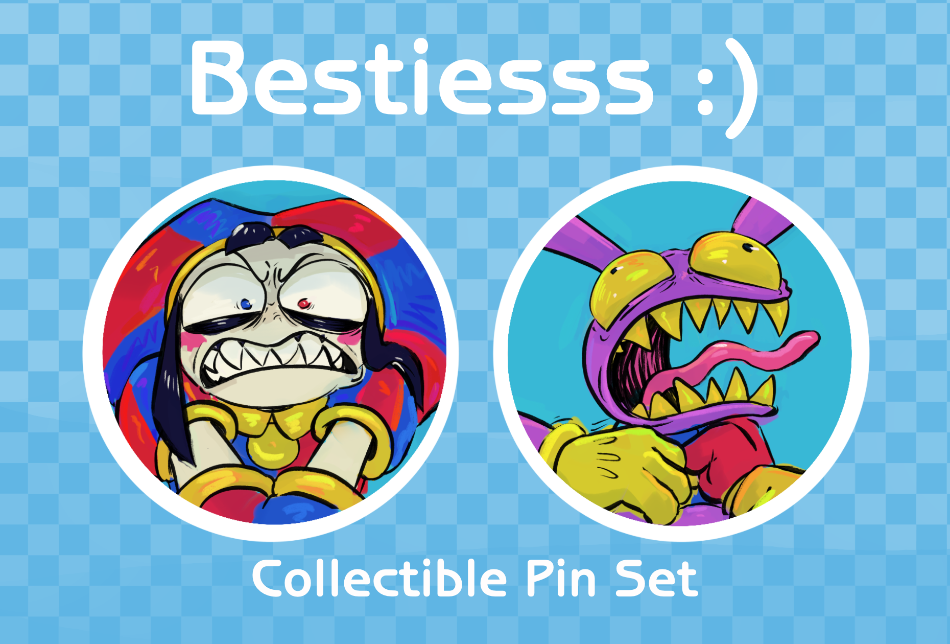 Besties Pin Set