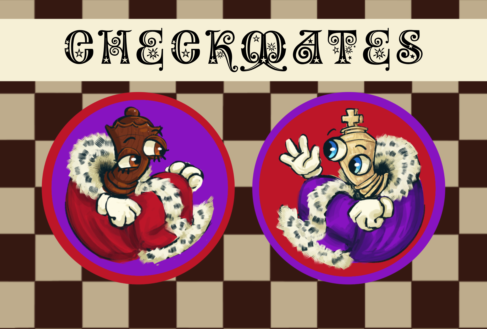 Checkmates Pin Set