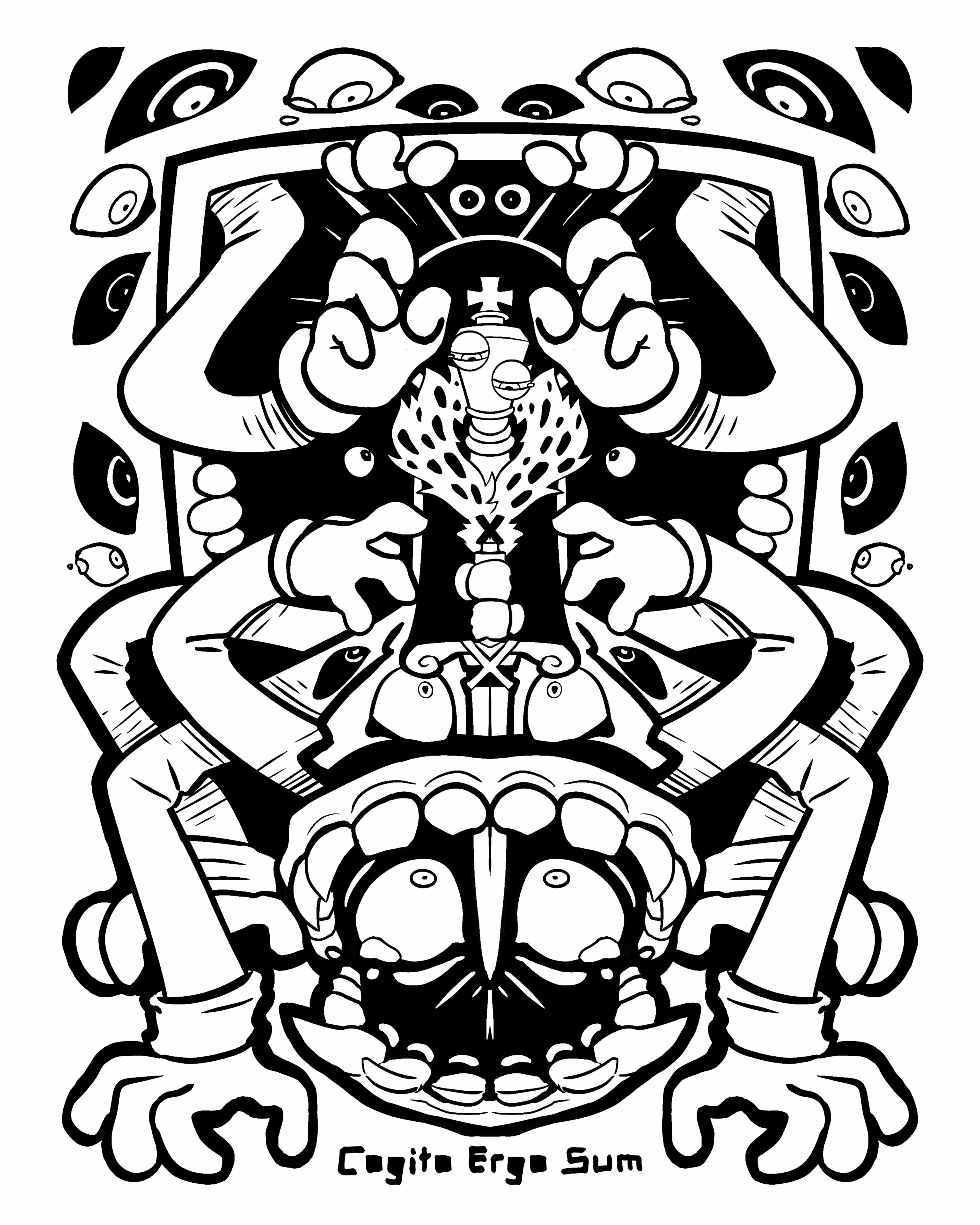 Slaying the Beast Print