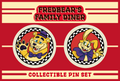 Fredbear’s Family Diner Pin Set