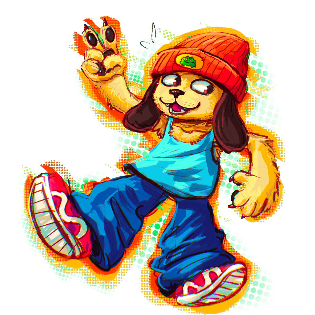 Parappa Sticker