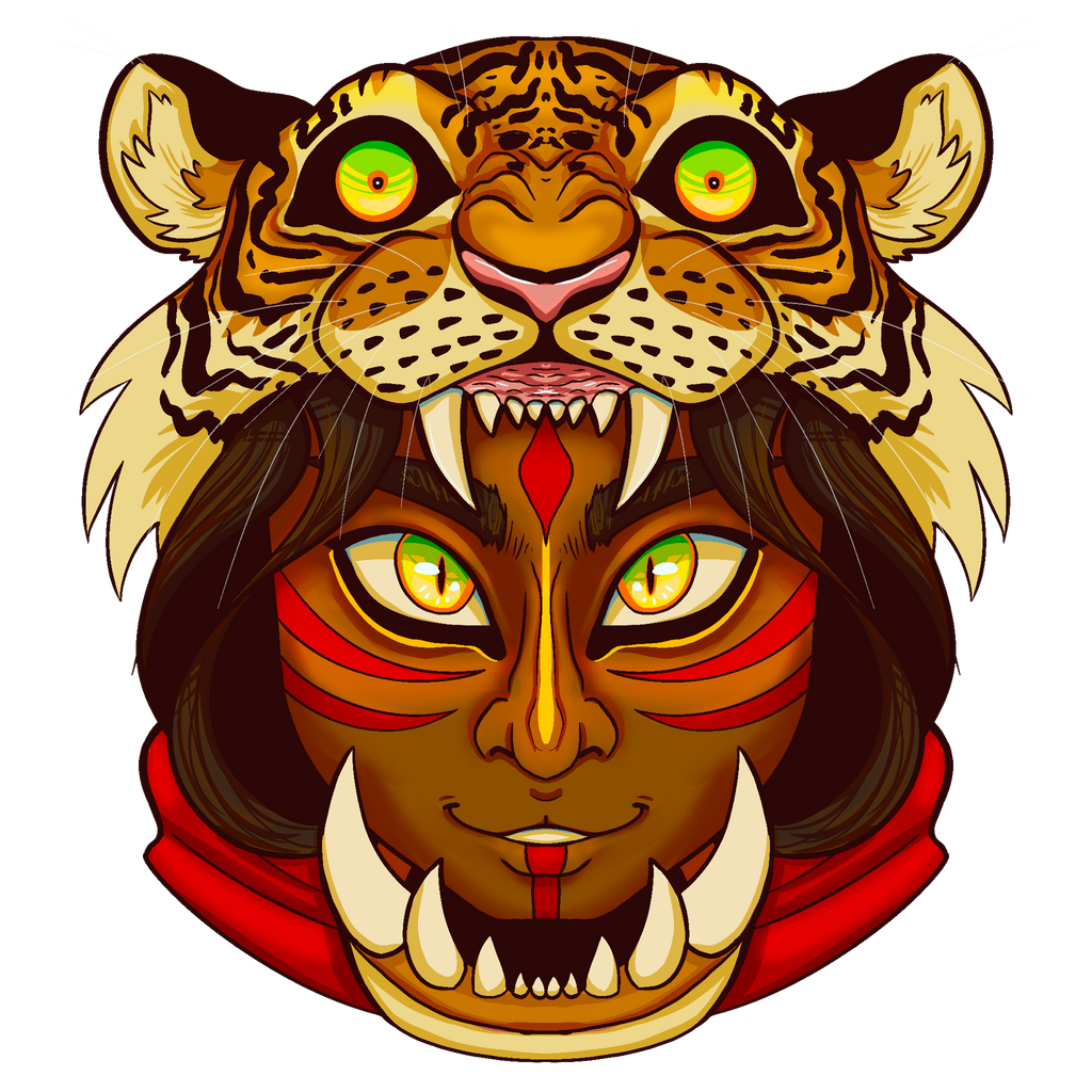 The Tigress Sticker