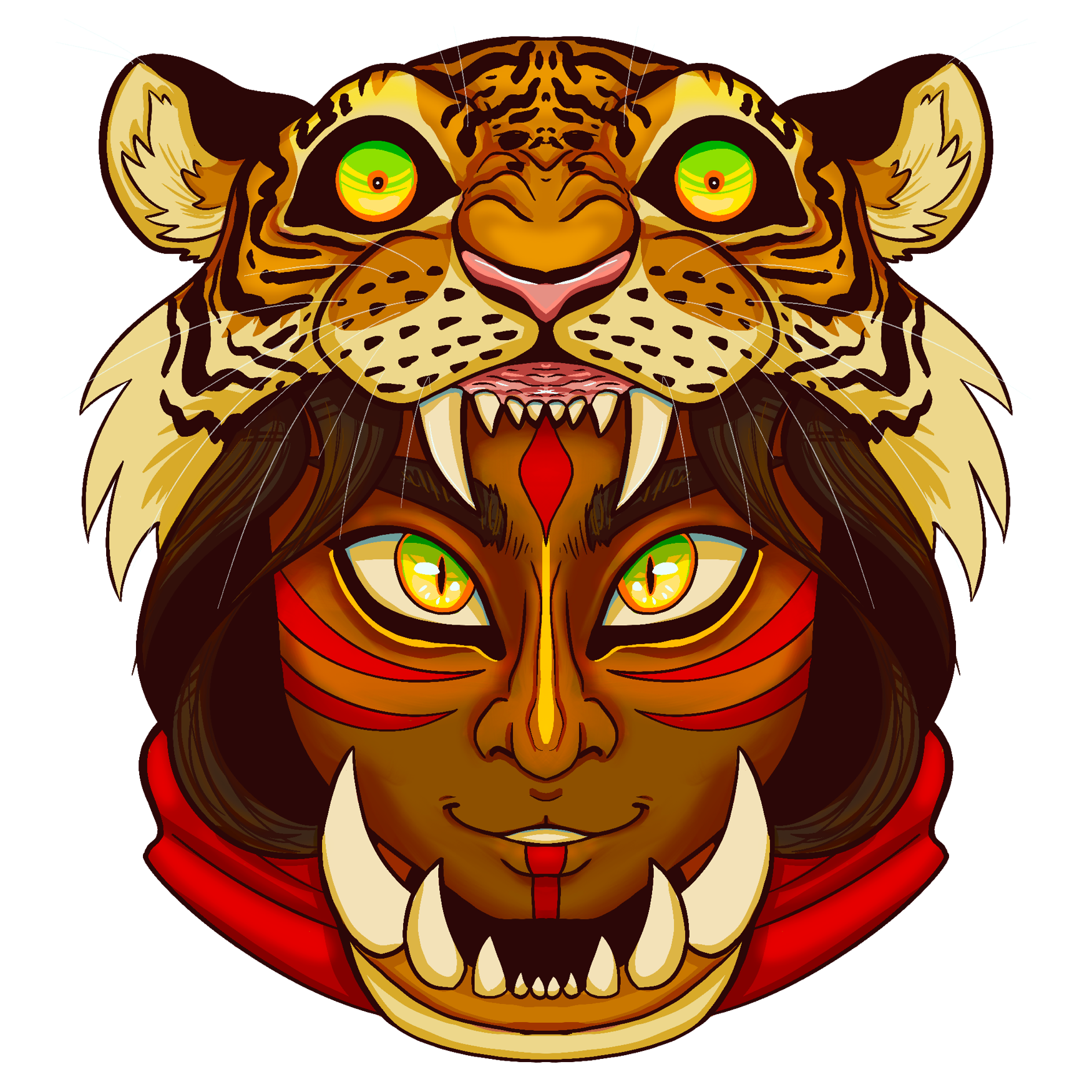 The Tigress Sticker