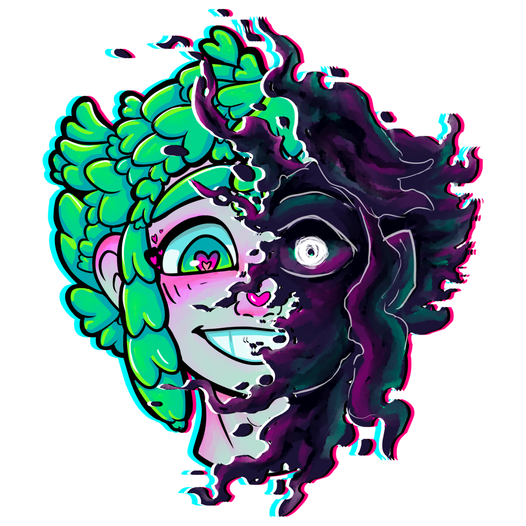 Stranger Basil Sticker