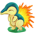 Cyndaquil Sticker