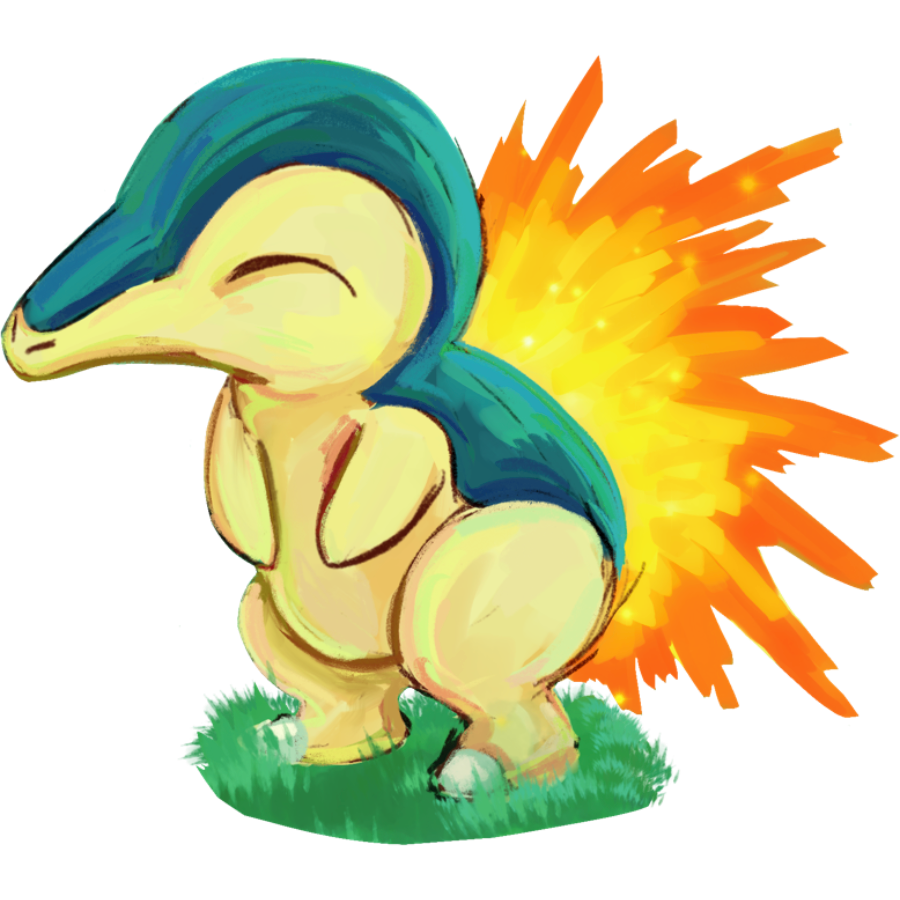 Cyndaquil Sticker